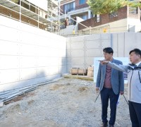 최재구 군수, 관내 주요사업장 현장방문...'새로운 내일, 하나된 예산' 조성 박차